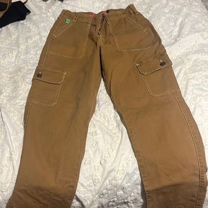 cargo brown pants